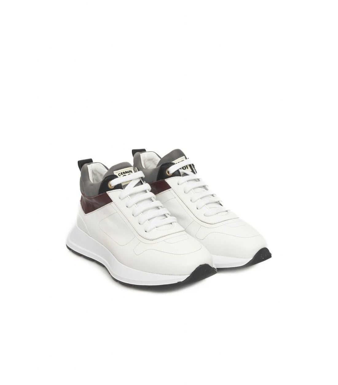 Cerruti 1881 Witte Leren Dames Sneakers