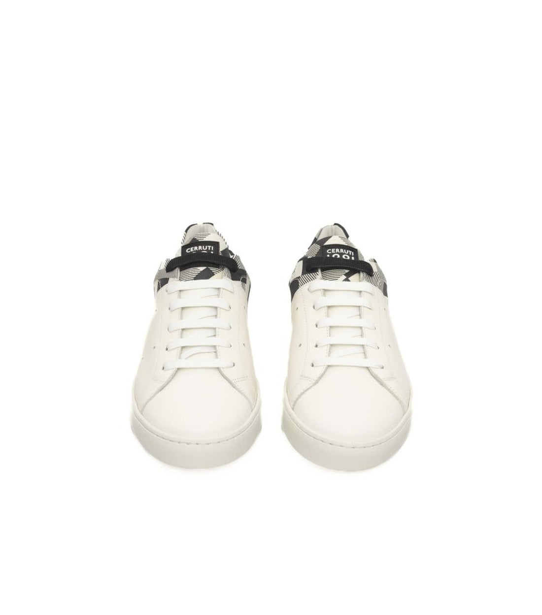 Cerruti 1881 Witte Leren Sneakers voor Mannen