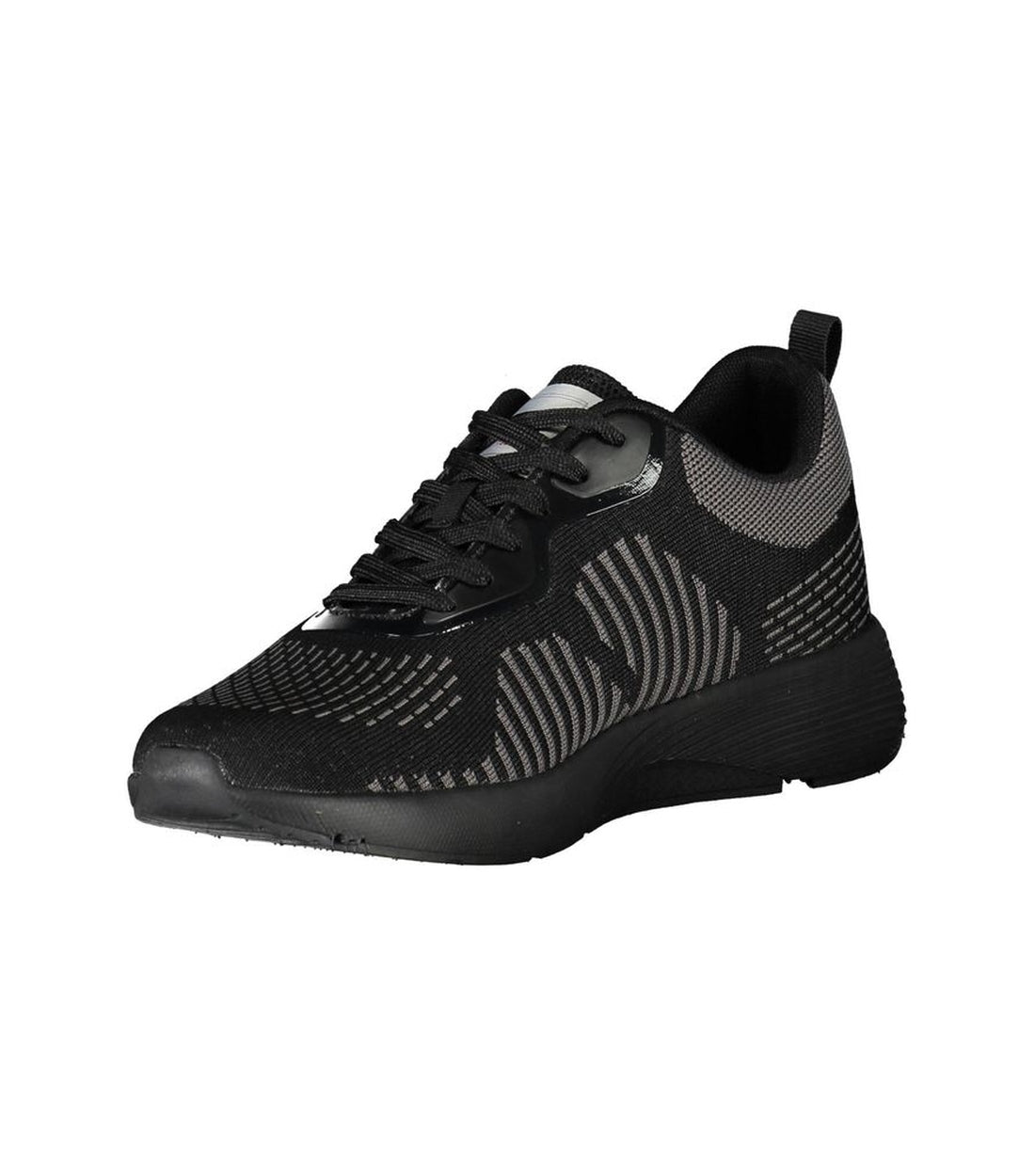 Carrera Zwarte Polyester Sneakers met Contrasterende Details