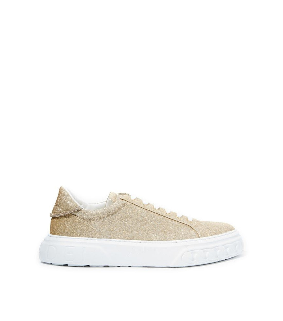 Casadei Elegant Goud Off Road Leren Sneakers