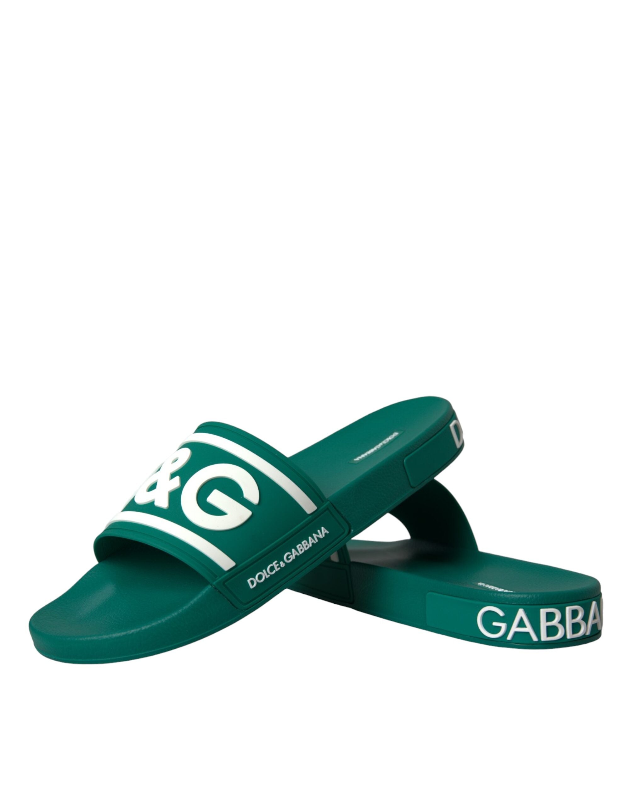 Dolce & Gabbana Groen Slippers