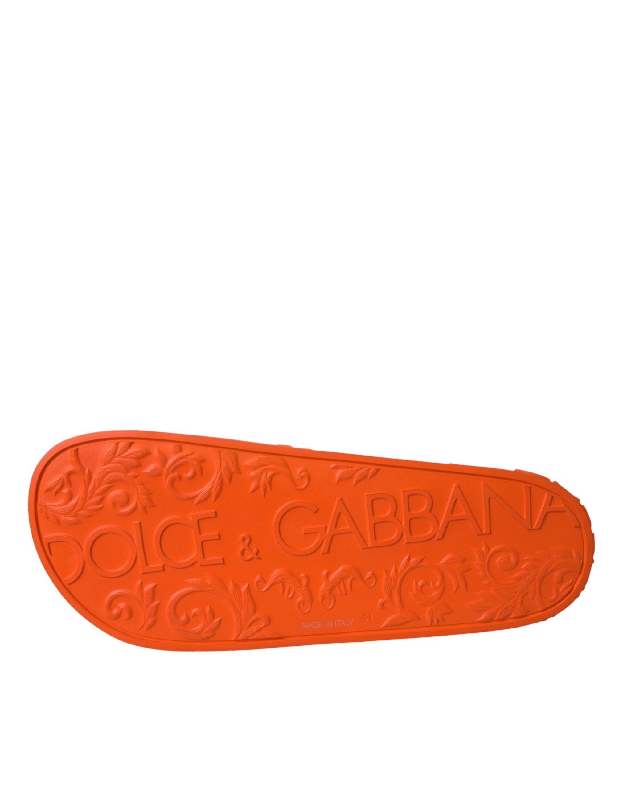 Dolce & Gabbana Oranje Slippers