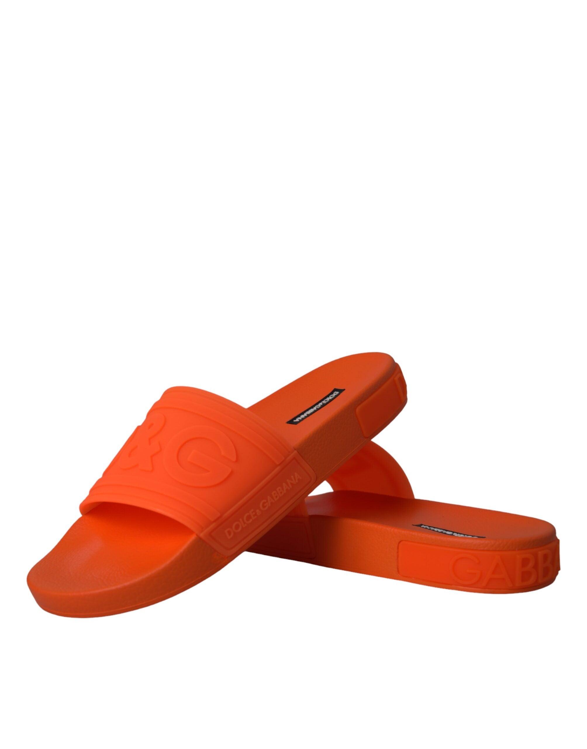 Dolce & Gabbana Oranje Slippers