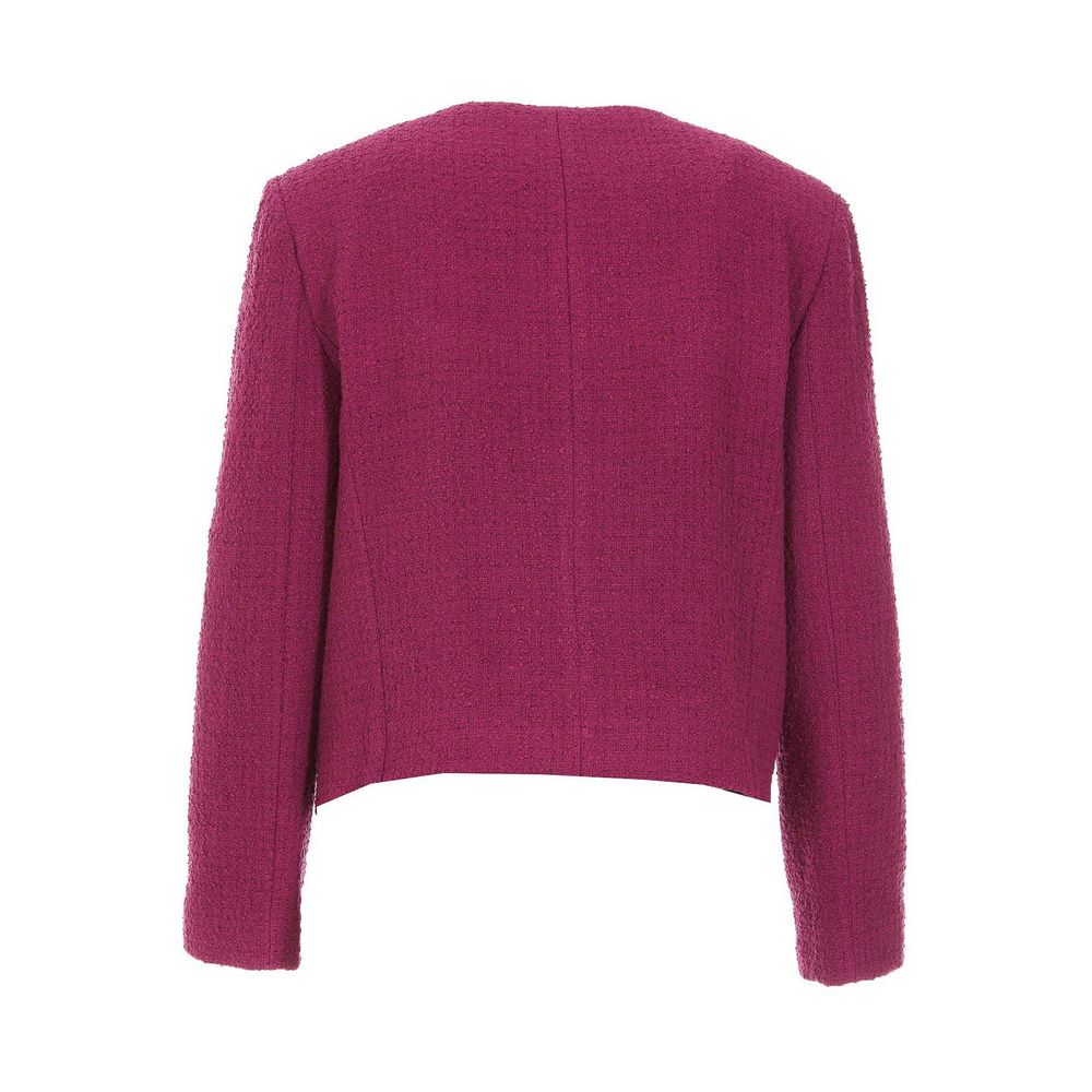 PINKO Fuchsia Katoen Colberts & Blazer