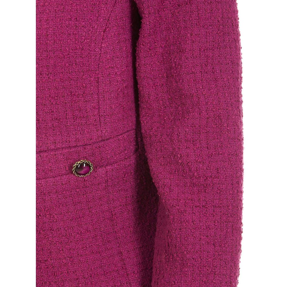 PINKO Fuchsia Katoen Colberts & Blazer