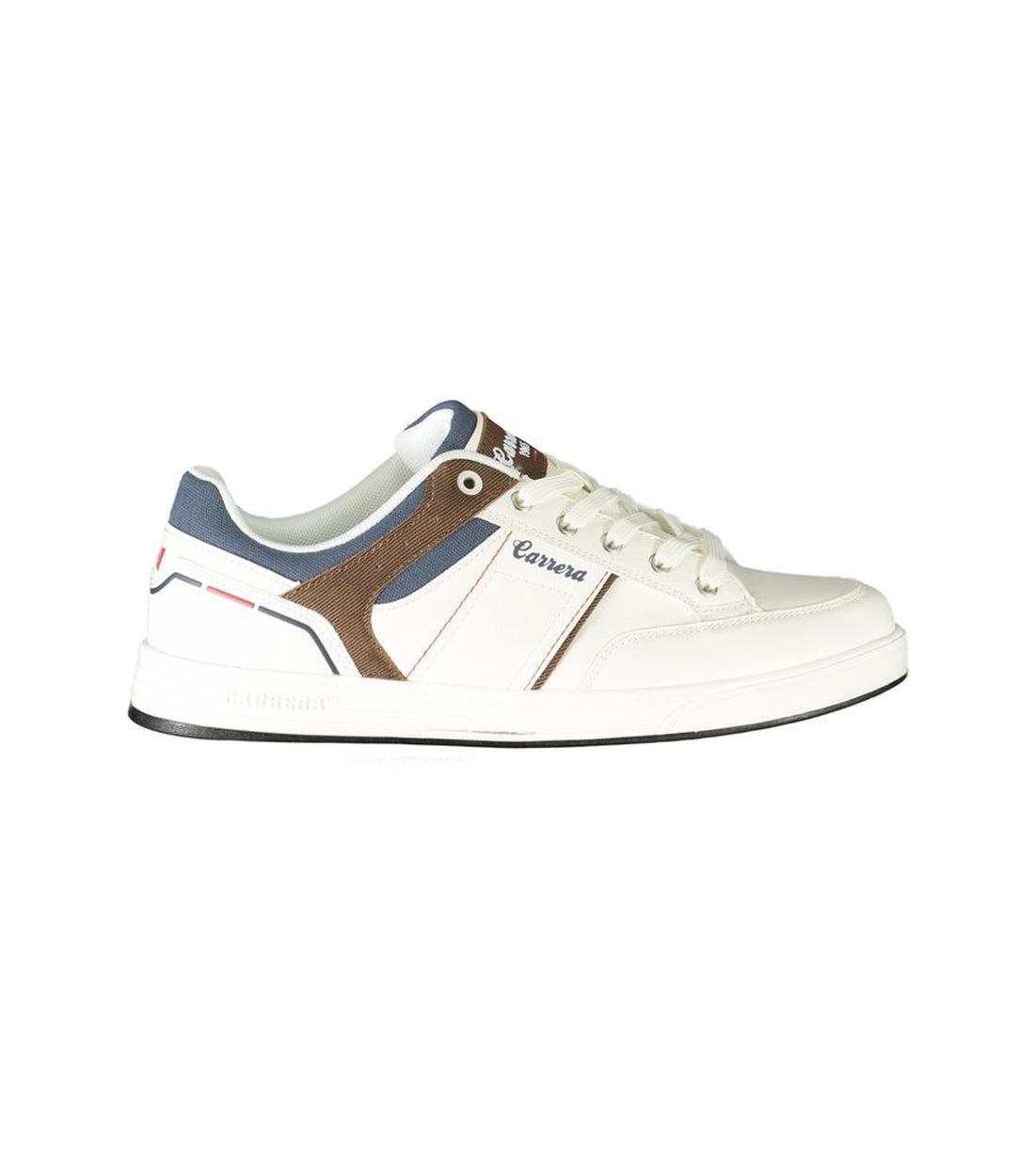 Carrera Witte Polyester Sneakers met Contrastdetails