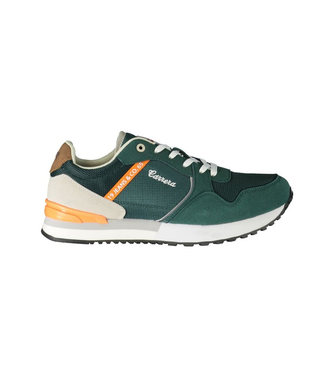 Carrera Groene Polyester Sneakers met Veters