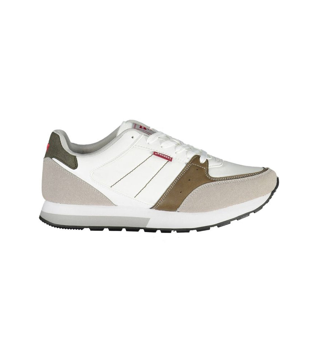 Carrera Witte Eco Leren Sneakers voor Heren