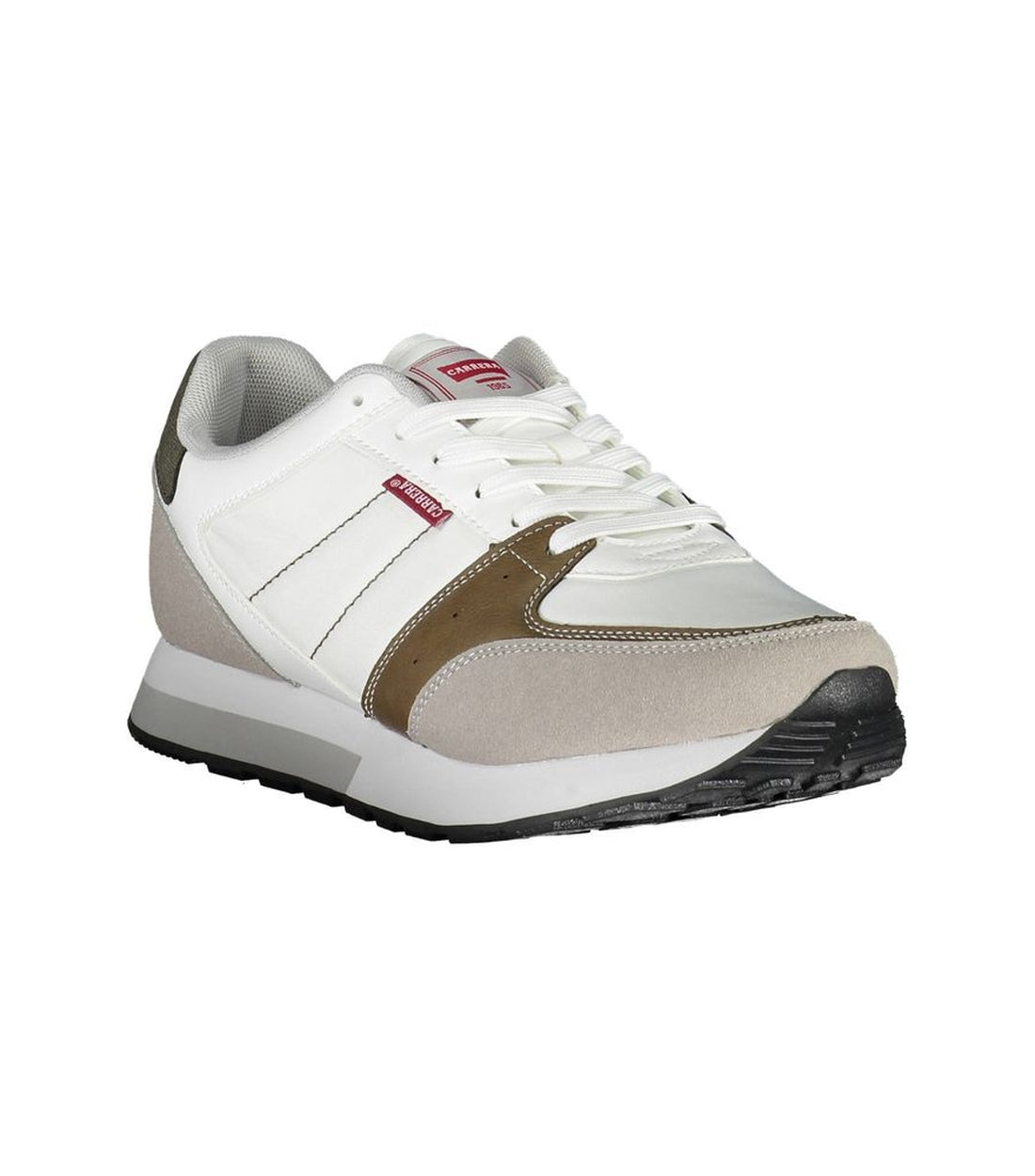 Carrera Witte Eco Leren Sneakers voor Heren