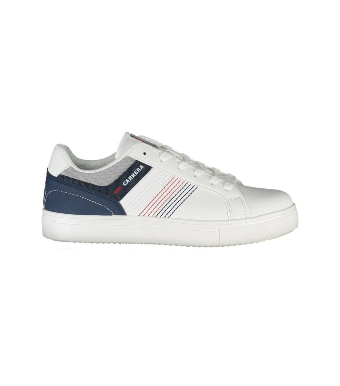 Carrera Witte Eco Leren Sneakers voor Heren