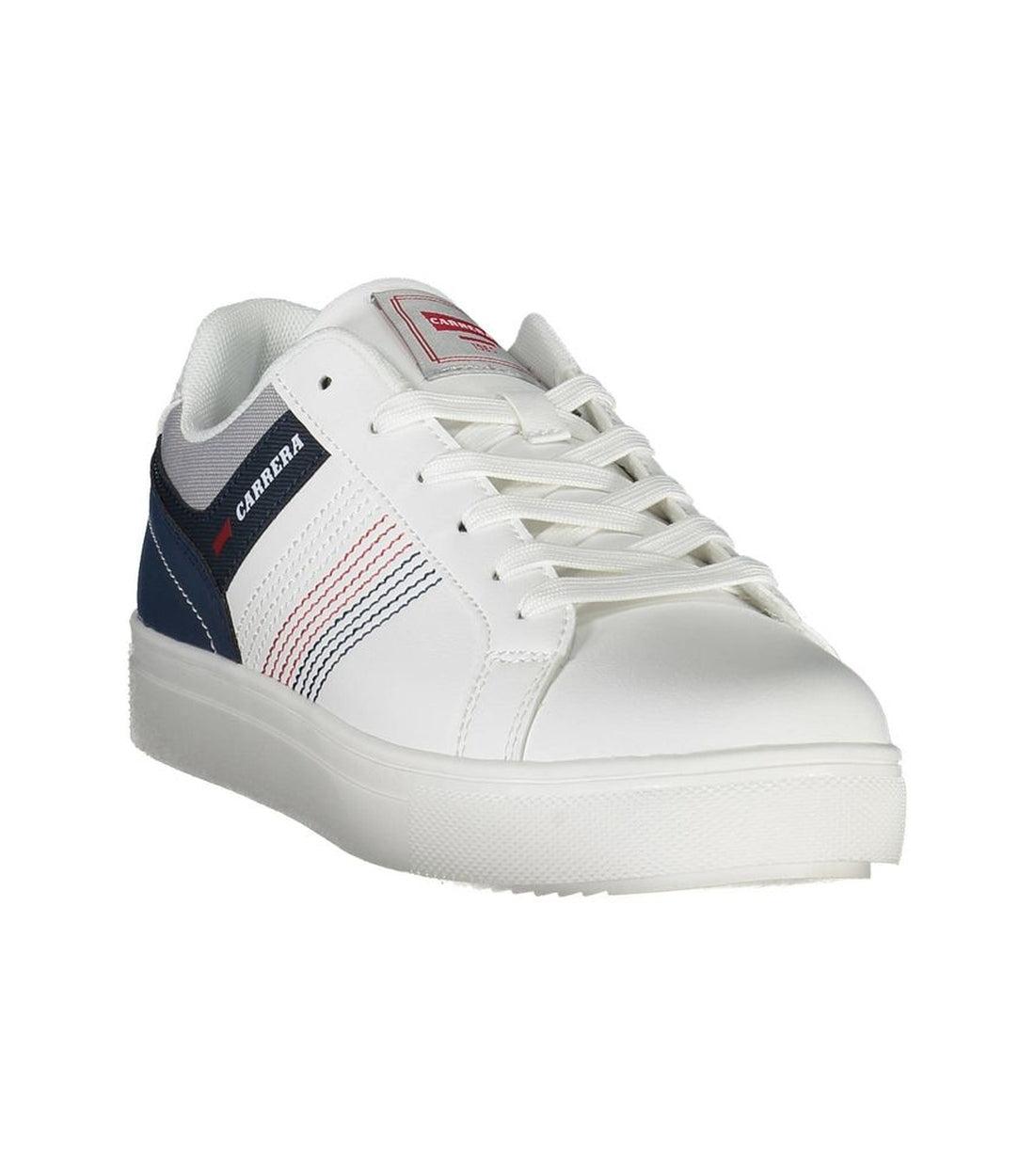 Carrera Witte Eco Leren Sneakers voor Heren