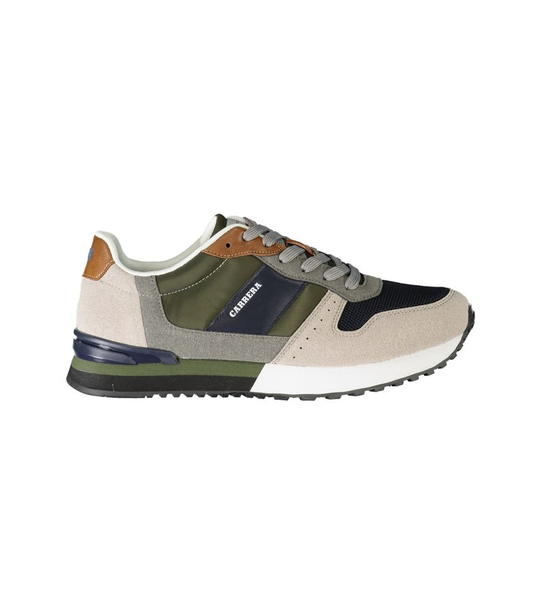 Carrera Groene Polyester Sneakers met Contrastdetails