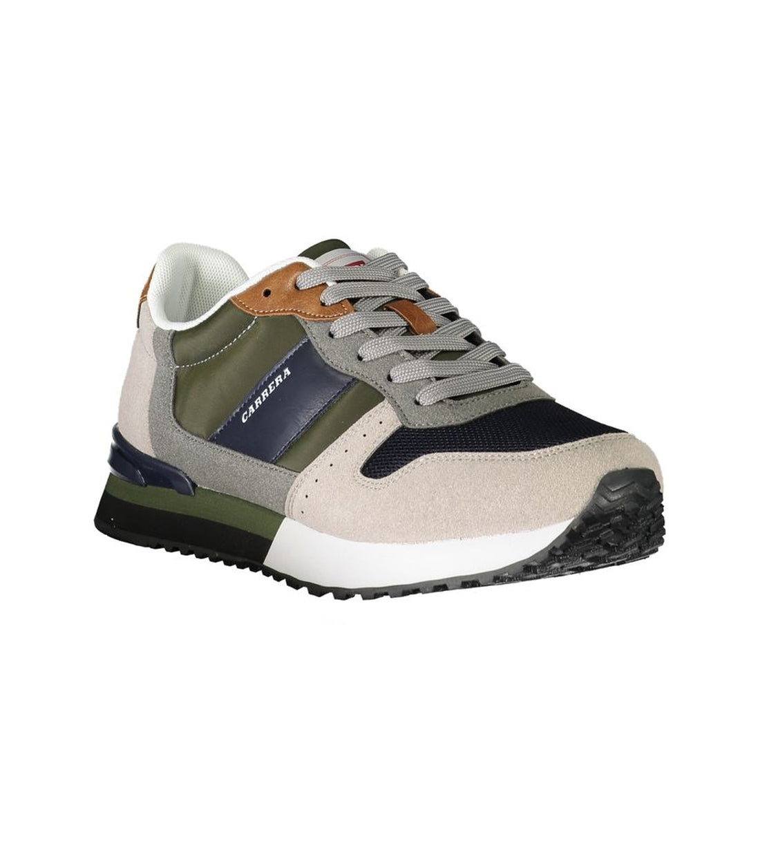 Carrera Groene Polyester Sneakers met Contrastdetails