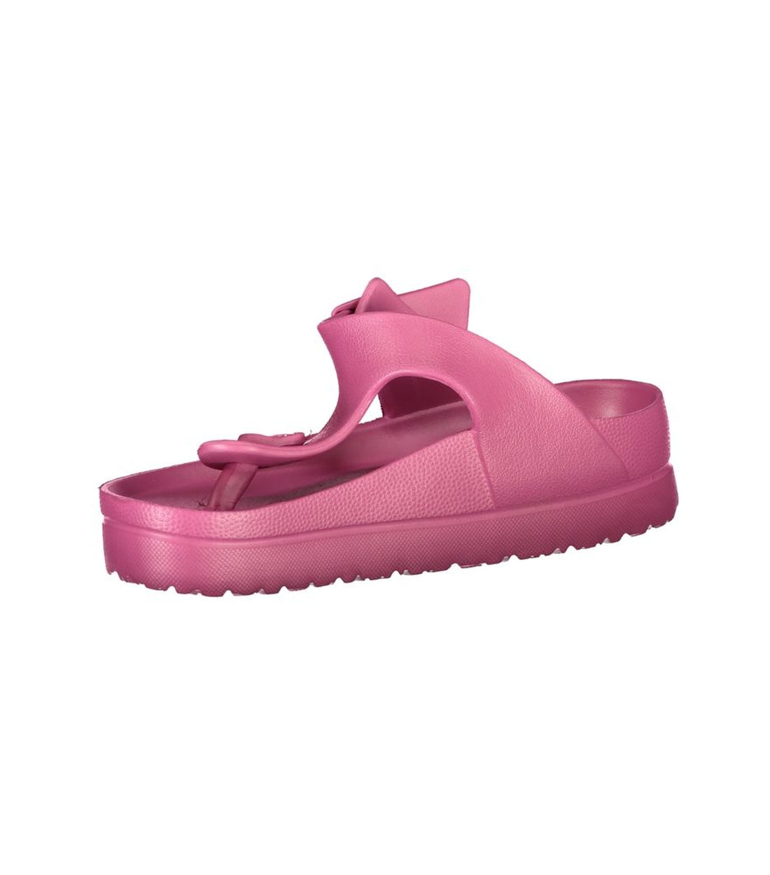 Carrera Roze Polyethyleen Slippers met Enkelgesp en Logo