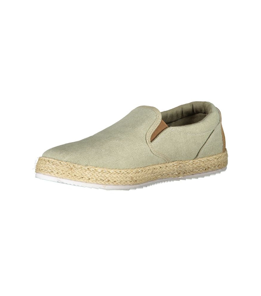 Carrera Beige Polyester Loafers met Contrastdetails en Logo