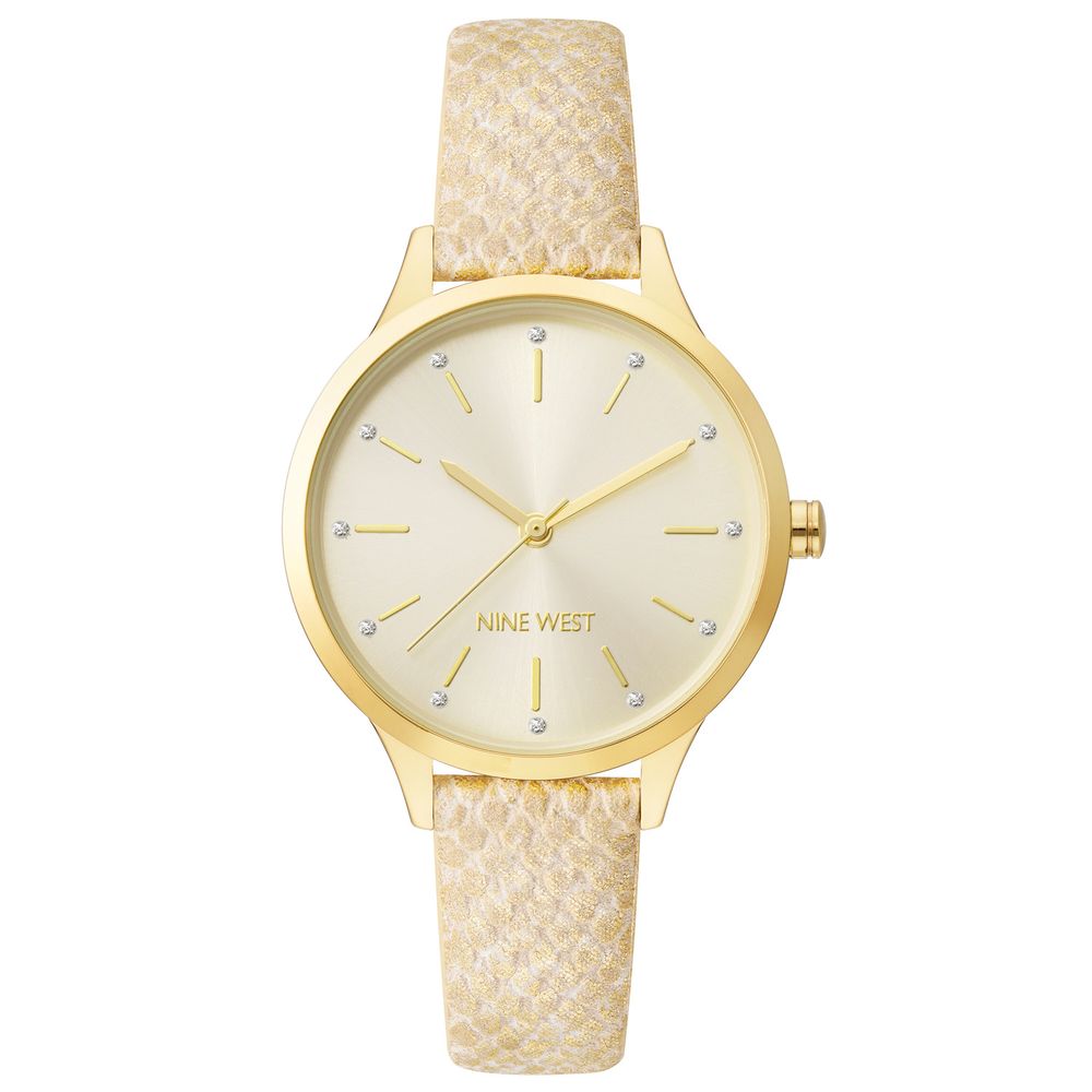 Nine West Gold Dames Horloge