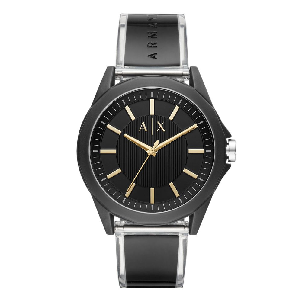 Armani Exchange Zwart Herenhorloge