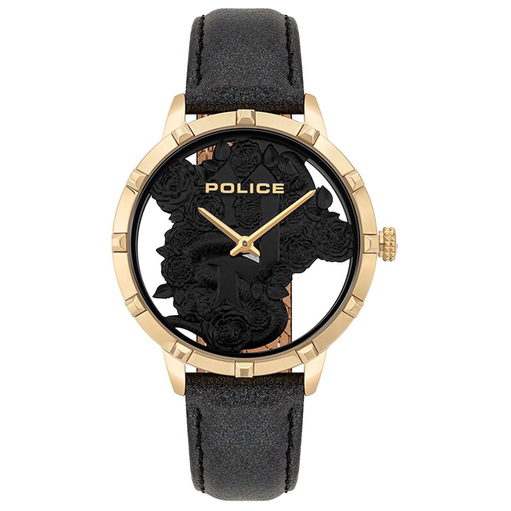 Police Goud Dames Horloge