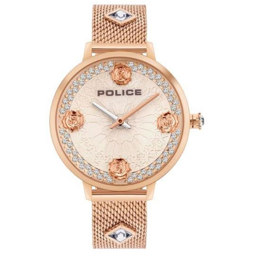 Police Rose Goud Dames Horloge