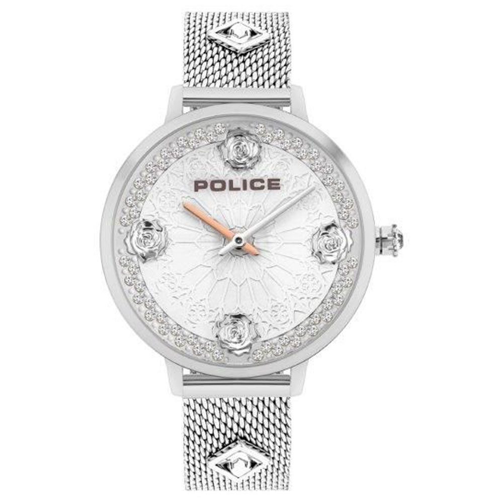 Police Zilver Dames Horloge