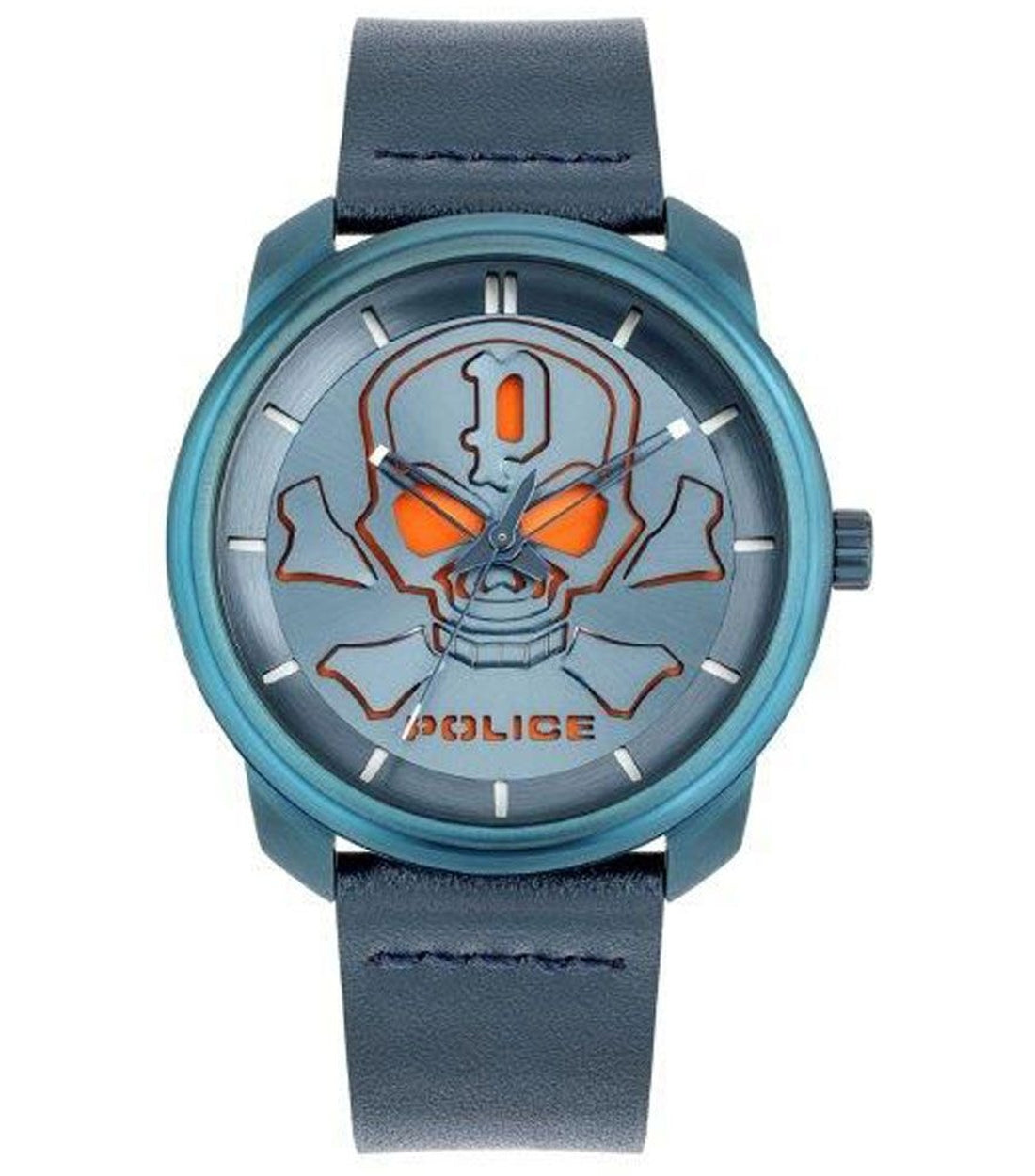 Police Blauw PL15714JSBL.03 Heren Horloge