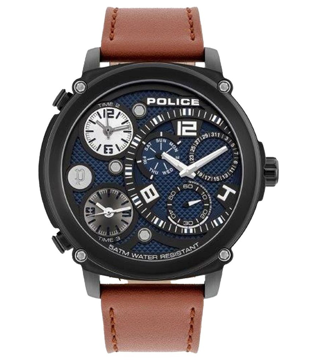 Police Zwart PL15659JSB.03 Heren Horloge