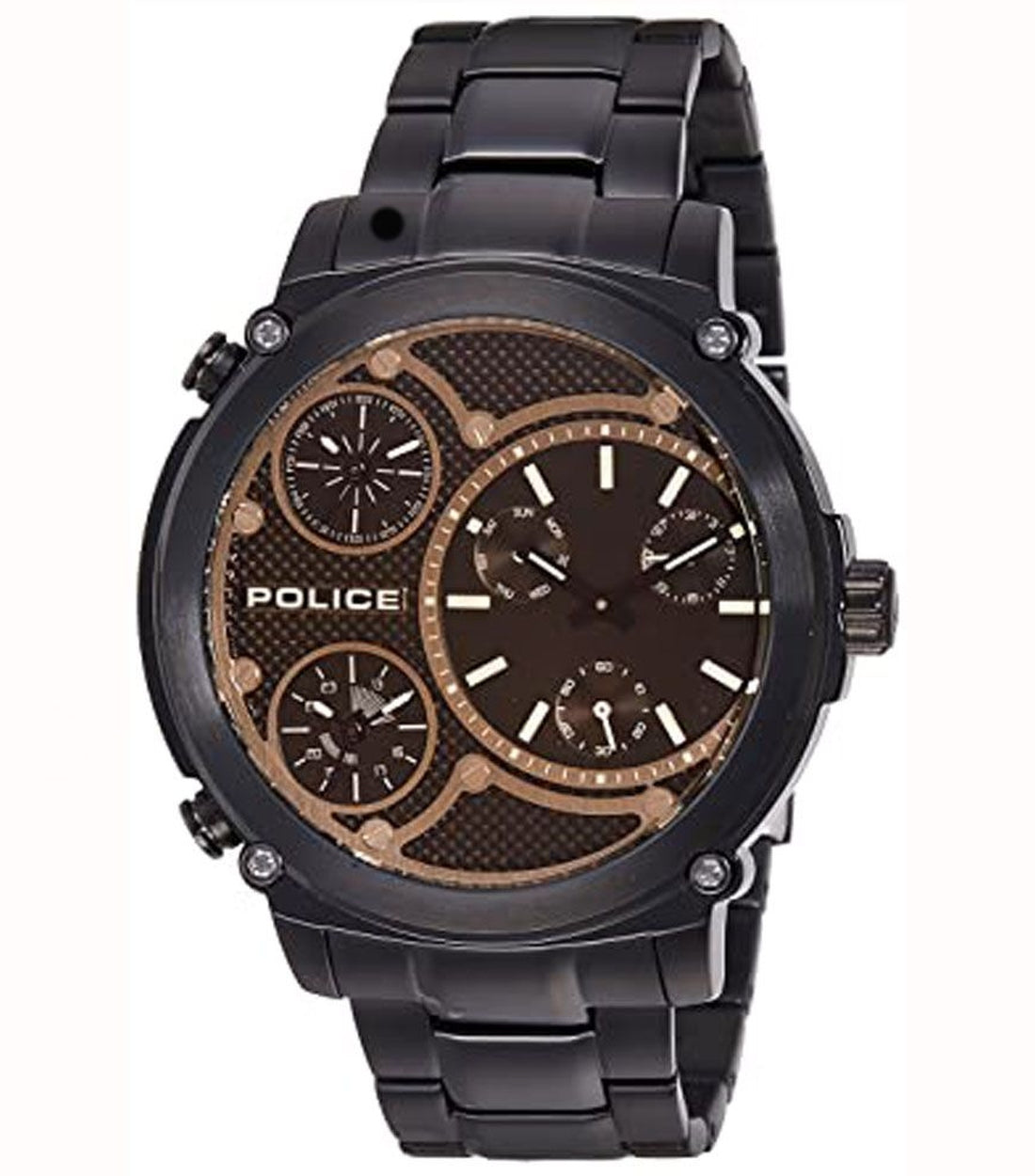 Police Zwart PL.14830JBB/02M Heren Horloge