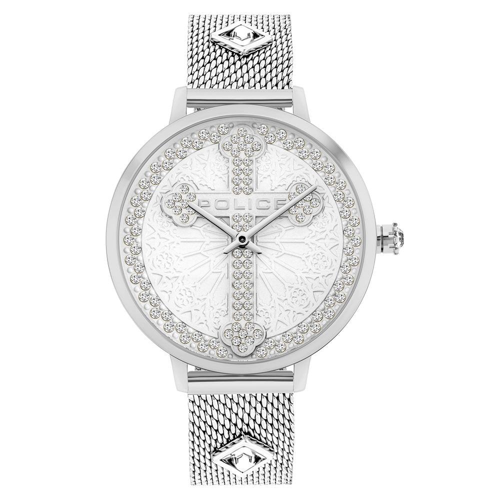 Police Zilver Dames Horloge