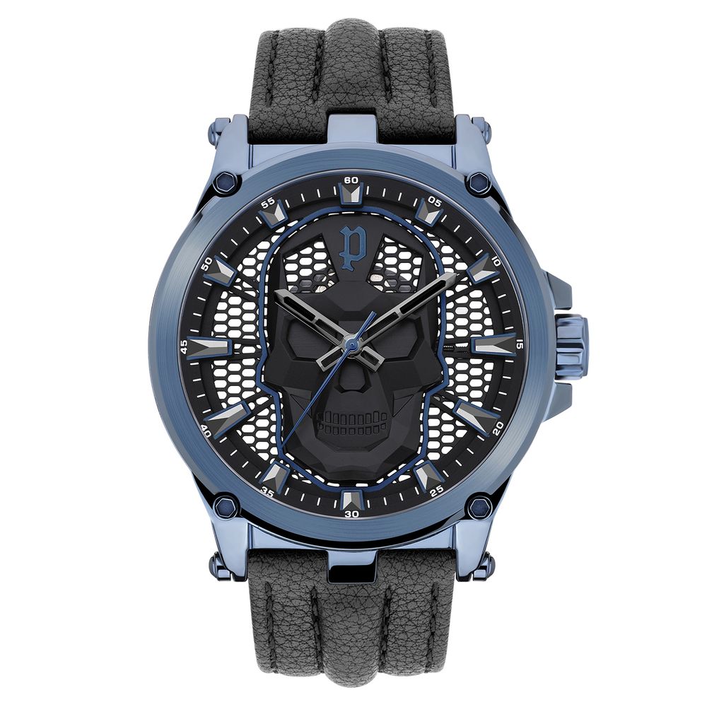 Police Blauw Heren Horloge