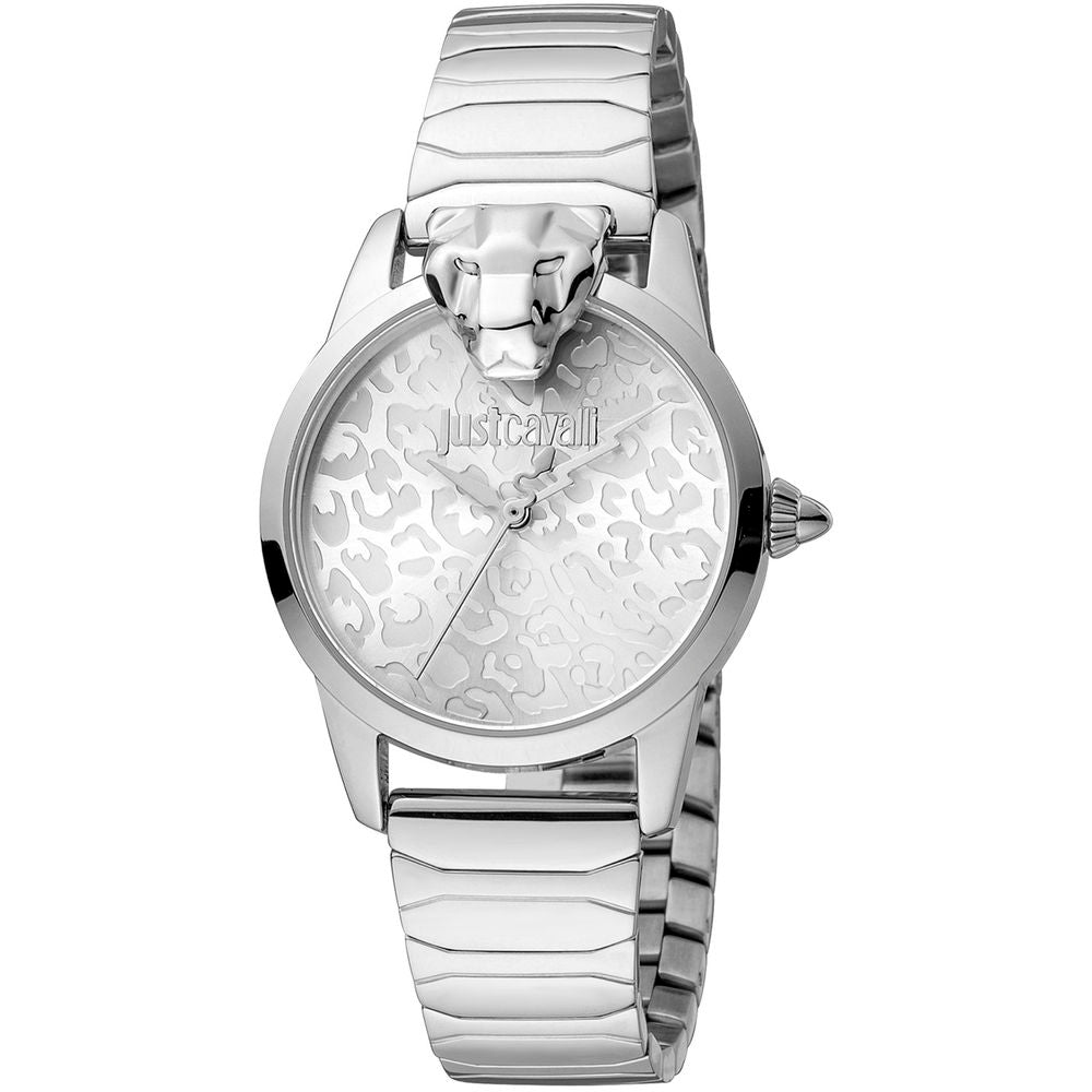 Just Cavalli Zilver Analoog Dames Horloge