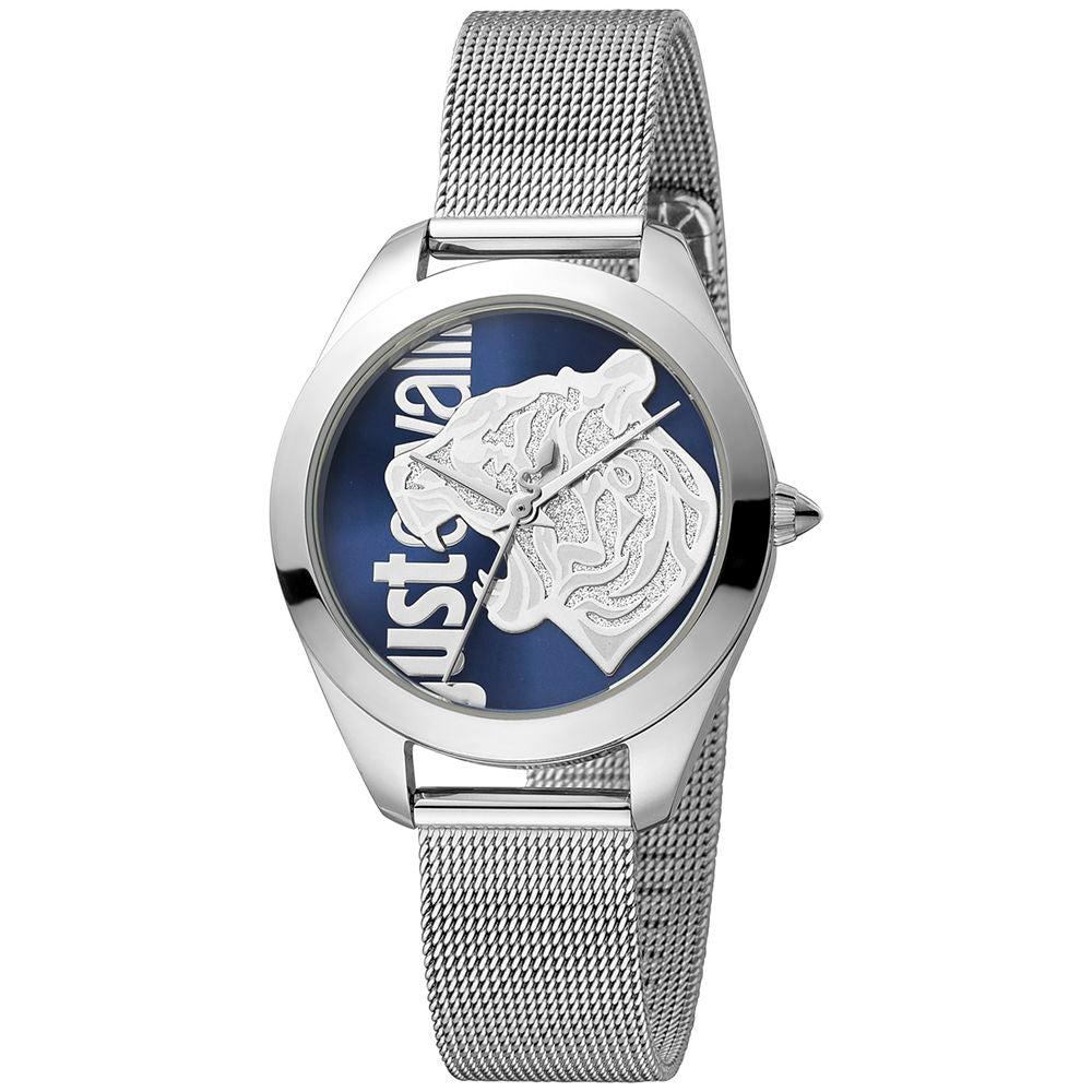 Just Cavalli Zilver Analoog Dames Horloge