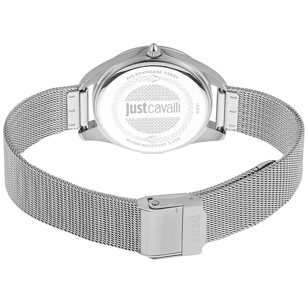 Just Cavalli Zilver Analoog Dames Horloge