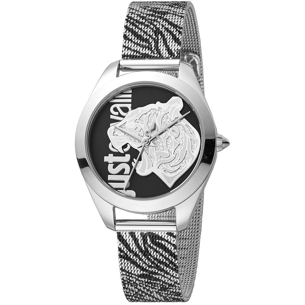 Just Cavalli Zilver Analoog Dames Horloge