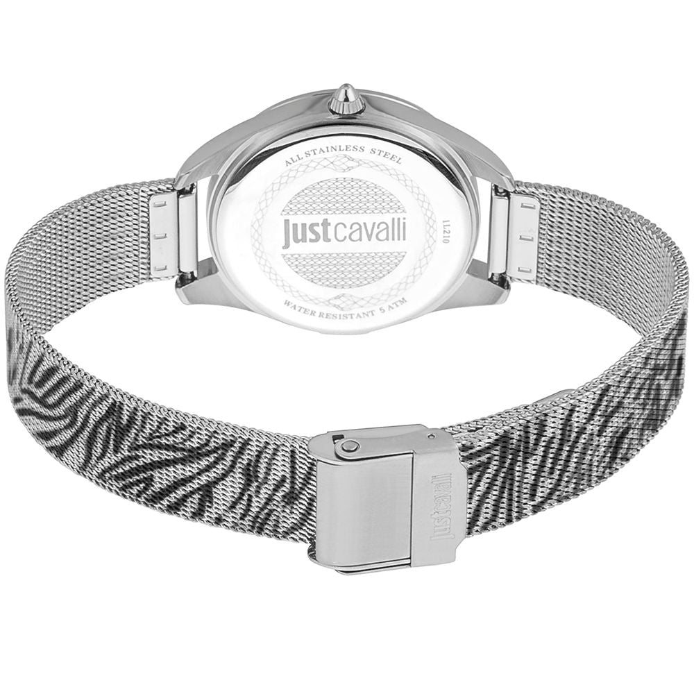 Just Cavalli Zilver Analoog Dames Horloge