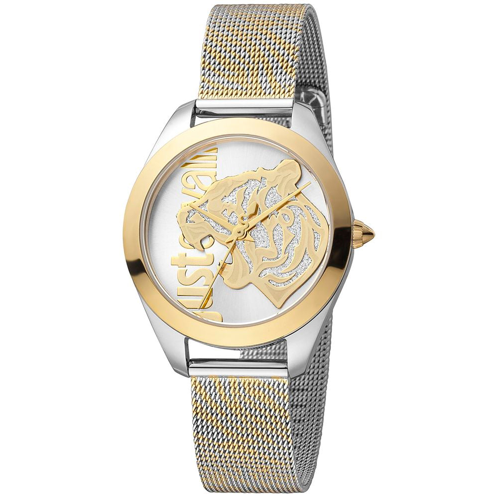 Just Cavalli Meerkleurig Analoog Dames Horloge