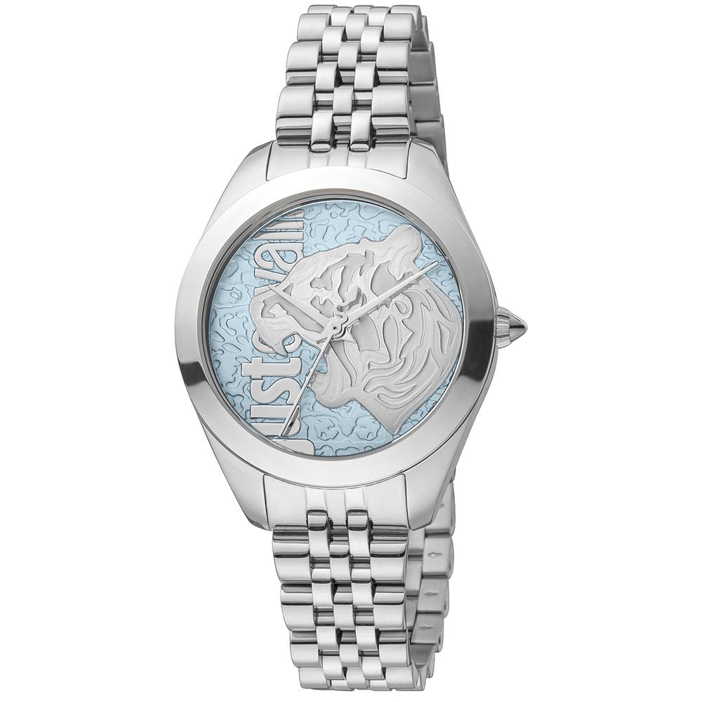 Just Cavalli Zilver Analoog Dames Horloge