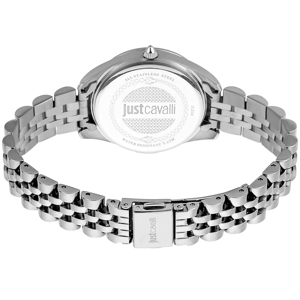 Just Cavalli Zilver Analoog Dames Horloge