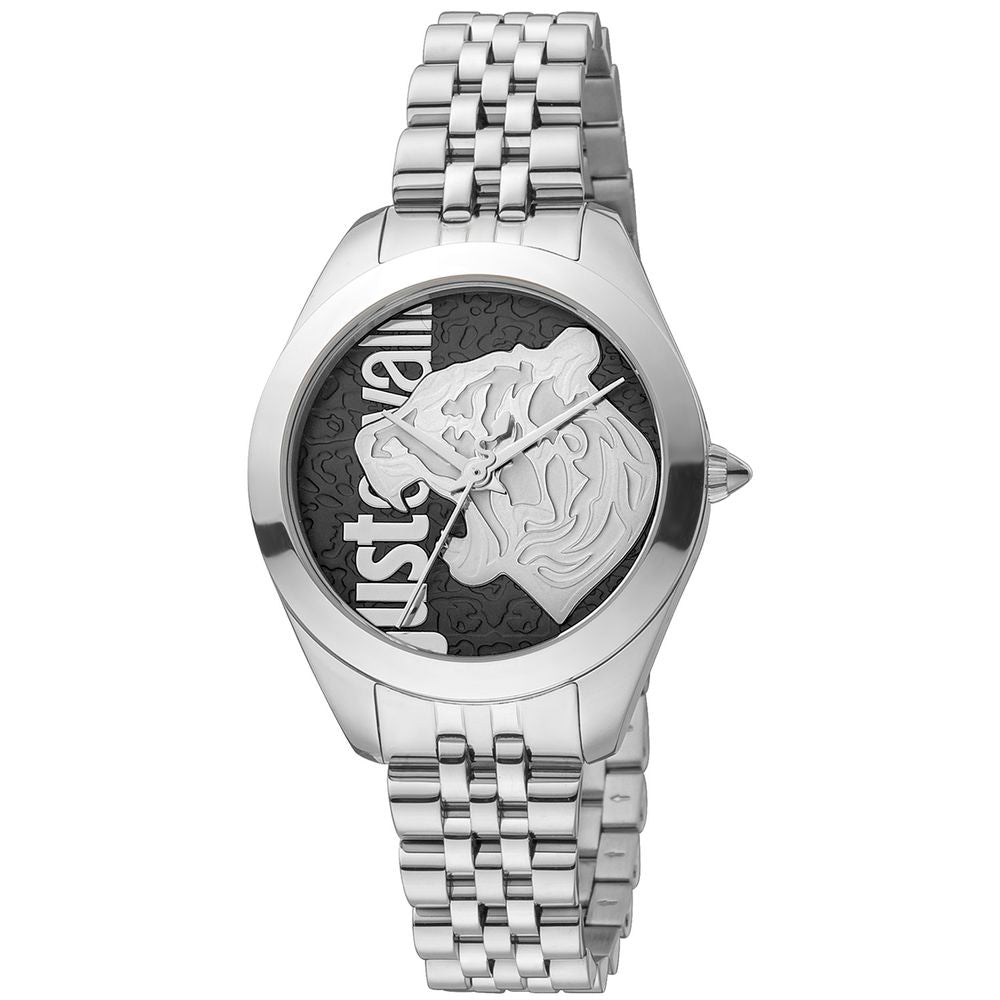 Just Cavalli Zilver Analoog Dames Horloge