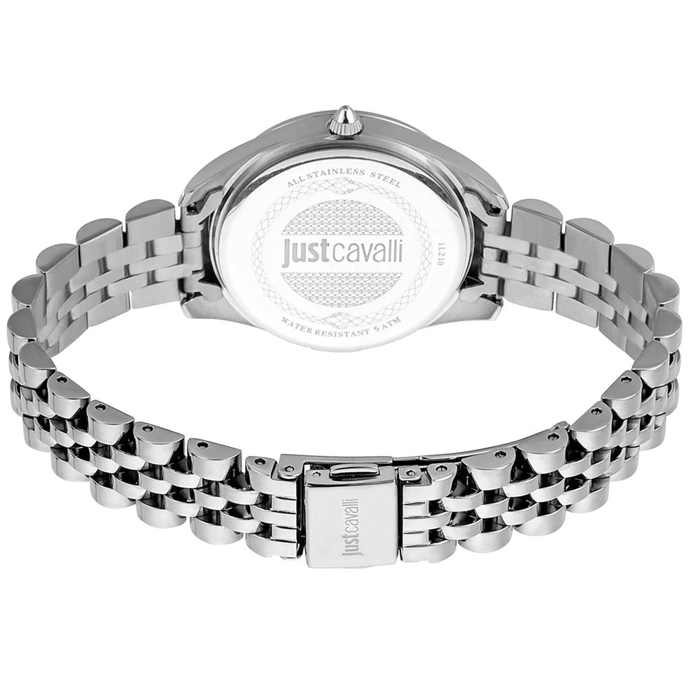 Just Cavalli Zilver Analoog Dames Horloge