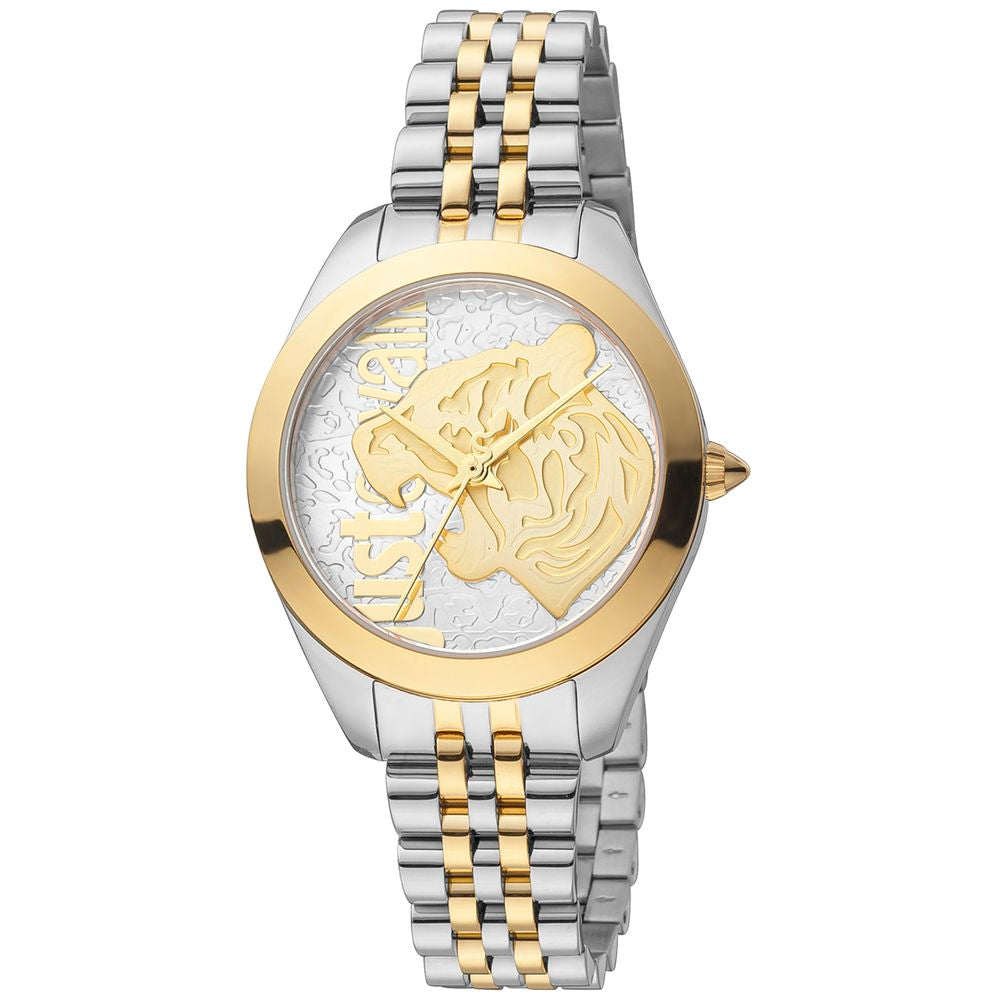 Just Cavalli Meerkleurig Analoog Dames Horloge