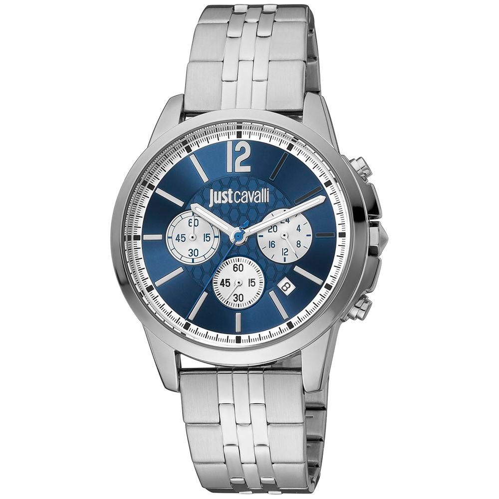 Just Cavalli Zilver Analoog Heren Horloge