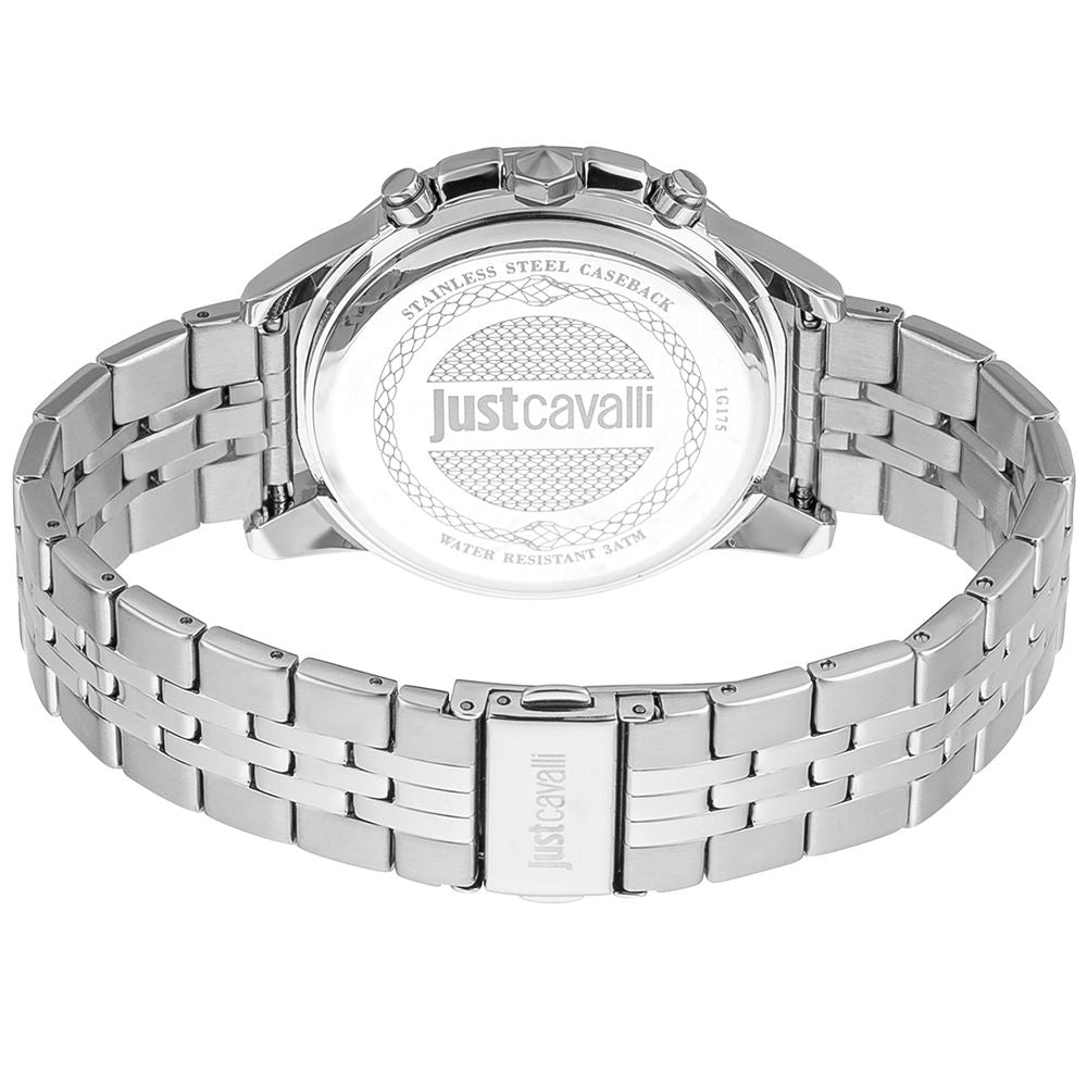 Just Cavalli Zilver Analoog Heren Horloge