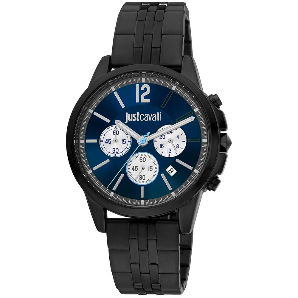 Just Cavalli Zwart Analoog Heren Horloge