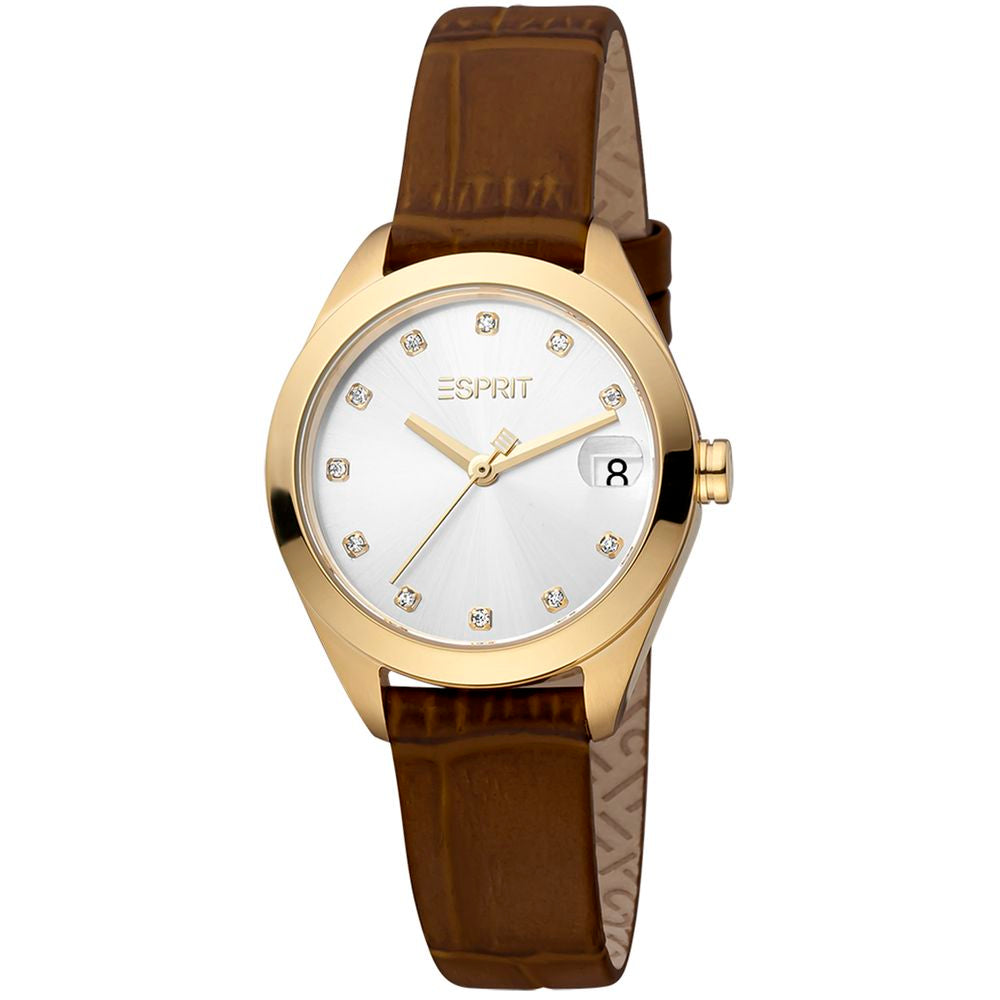 Esprit Goud Analoog Dames Horloge