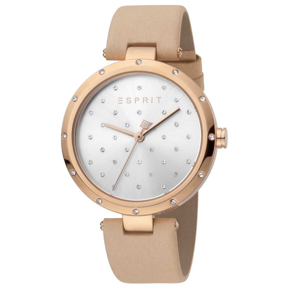 Esprit Rose Goud Analoog Dames Horloge