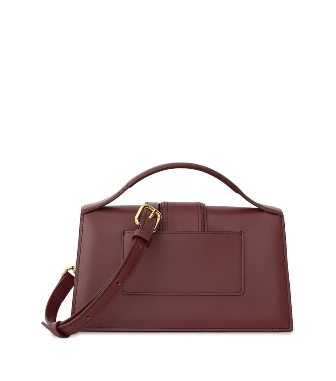 Jacquemus Bordeaux Le Grand Bambino Handtas