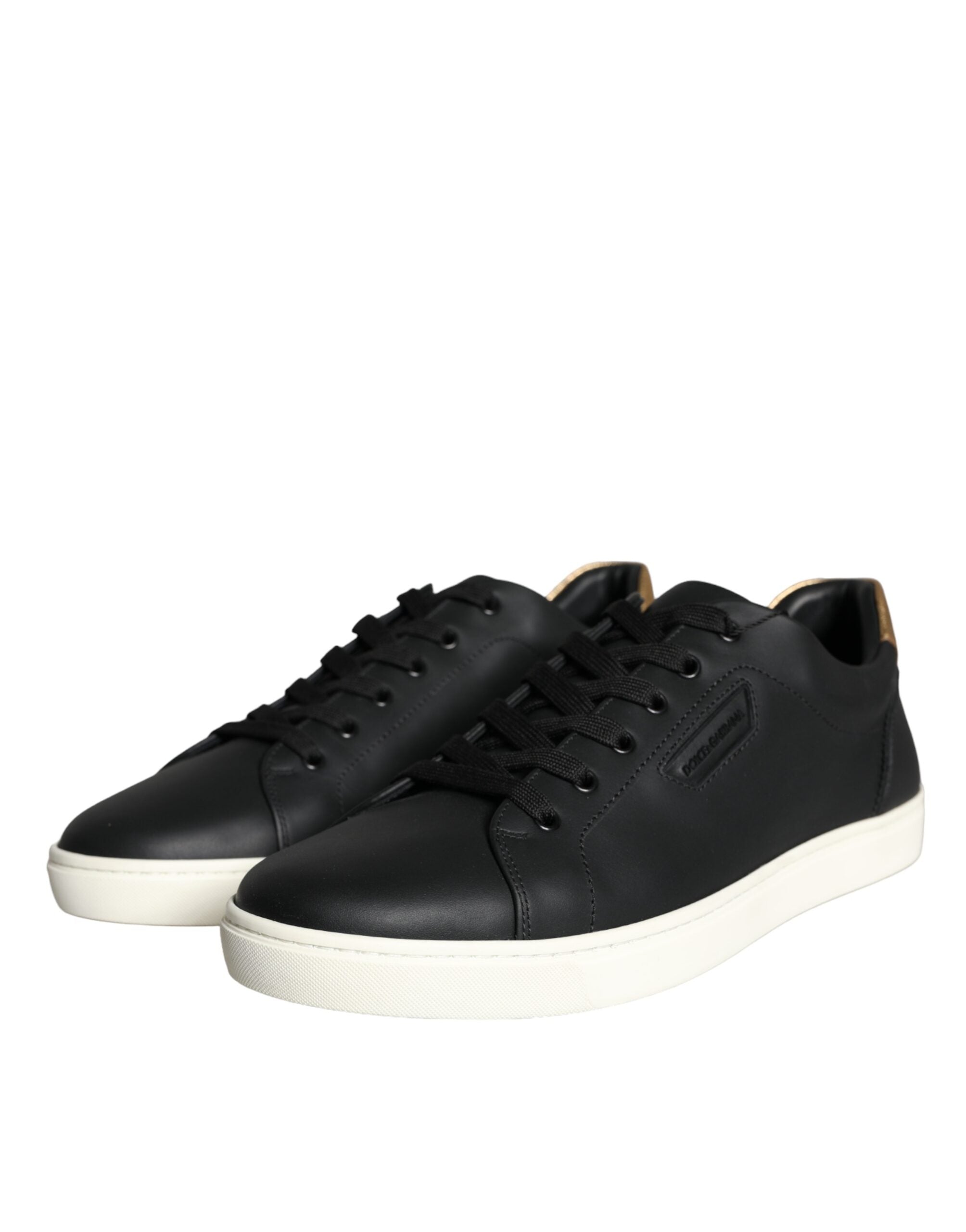 Dolce & Gabbana Zwart Leren Sneakers