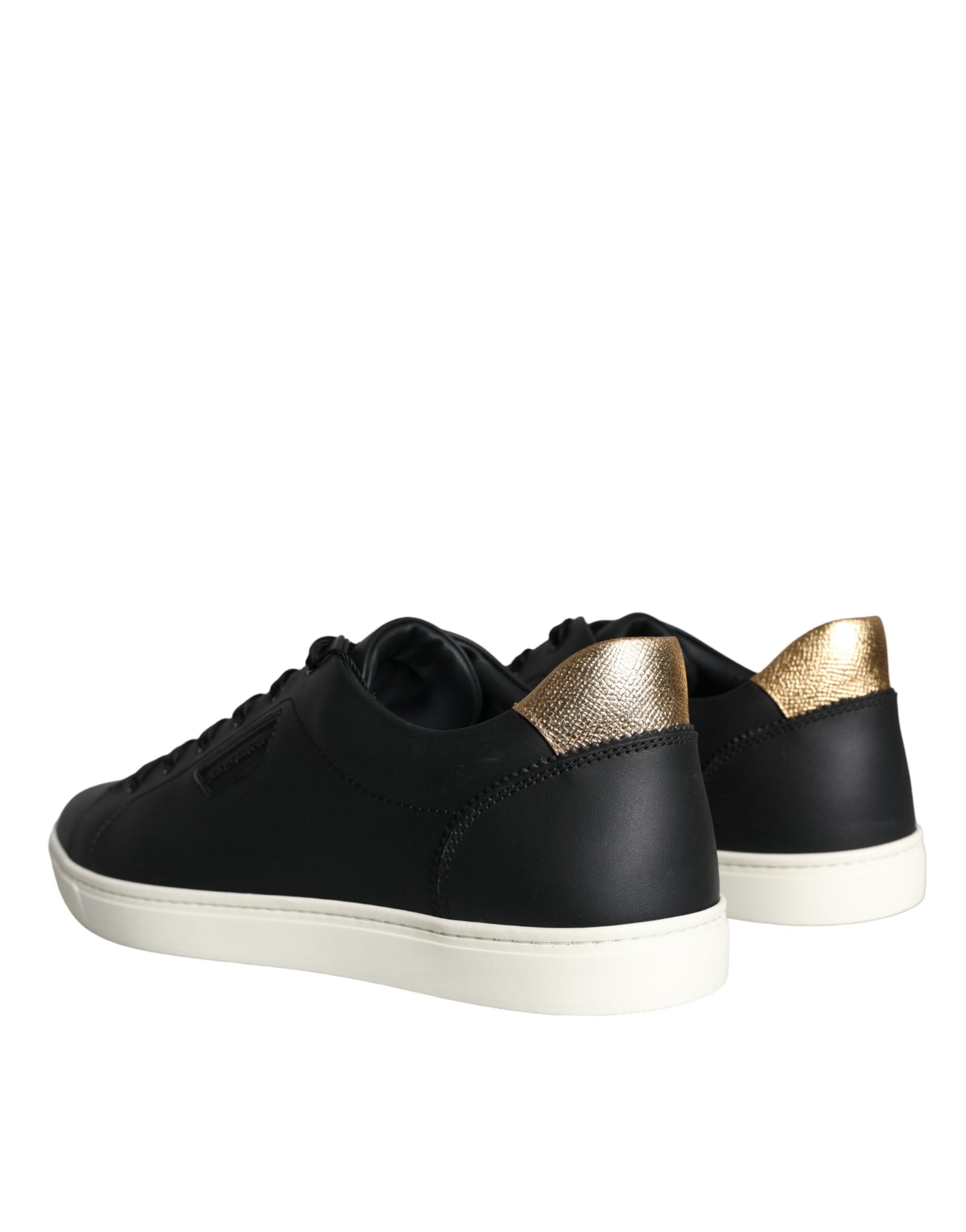 Dolce & Gabbana Zwart Leren Sneakers