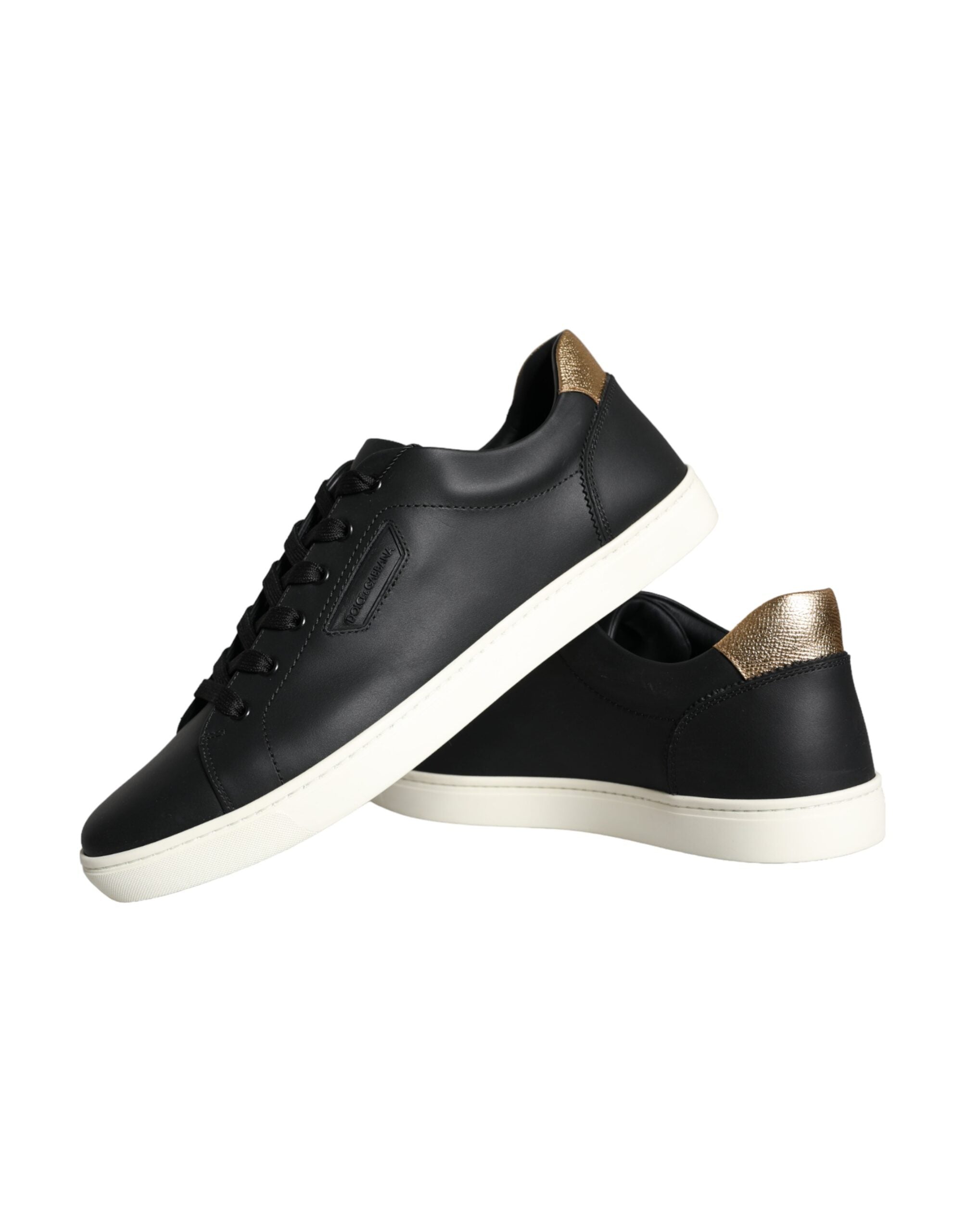 Dolce & Gabbana Zwart Leren Sneakers