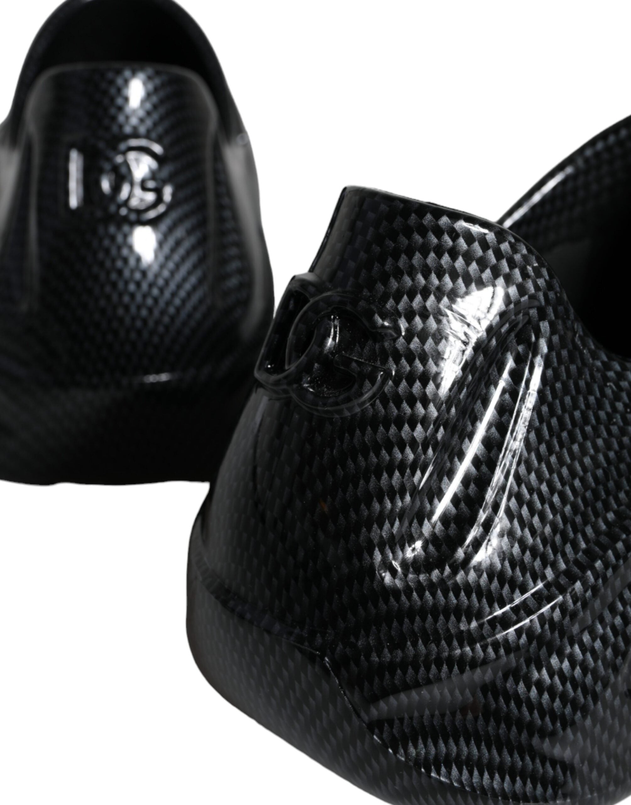 Dolce & Gabbana Zwart Rubber Sneakers